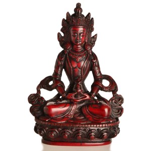 Aparimita/Amitayus 15,5 cm Buddha Statue Resin