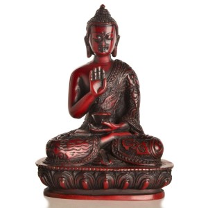 Amoghasiddhi Buddha Statue Resin 13,5 cm