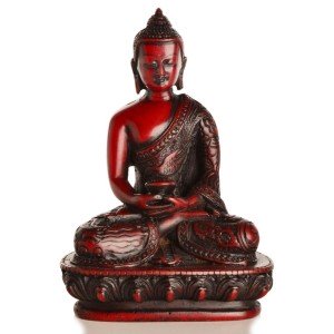 Amitabha Buddha Statue Resin 13,5 cm