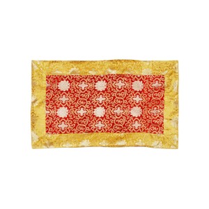 Altardecke  62 x 100 cm rot-gelb