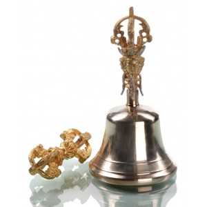 Ghanta-Set Bell and Dorje 18 cm