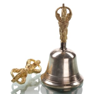 Ghanta-Set Bell and Dorje 15,5 cm