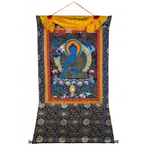 Thangka - Medicine Buddha 93 x 135 cm