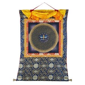 Thankga Mandala Buddha Eyes