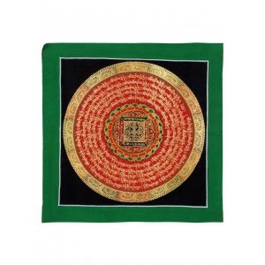 Thangka Mandala Vishvadorje 26 x 26 cm
