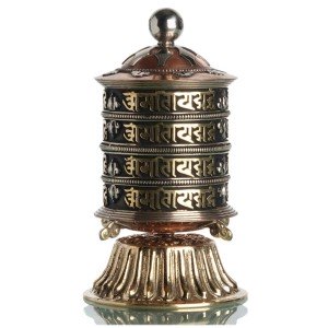 Table Prayer wheel copper - 15cm
