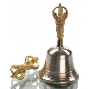 Ghanta-Set Bell and Dorje 15,5 cm