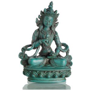 Vajrasattva 15,5 cm resin turquoise