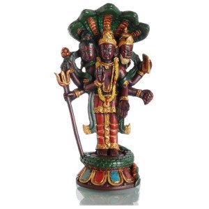 Trimurti 21 cm Resin painted