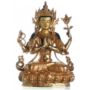 Avalokiteshvara - Chenrezi  34 cm Buddha Statue