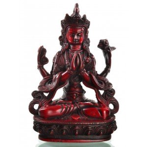 Avalokiteshvara - Chenrezi 20 cm Buddha Statue Resin