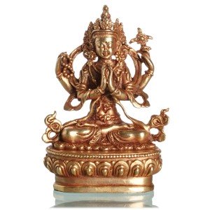 Avalokiteshvara - Chenrezi 9 cm Buddha Statue