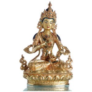 Vajrasattva- Dorje Sempa  23 cm vollfeuervergoldet 