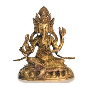 Ganesh sitting  - 20 cm