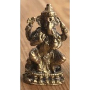 Statue mini Ganesh sitting sacrified