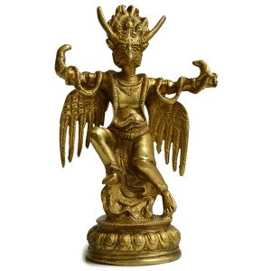 Garuda 20 cm brass