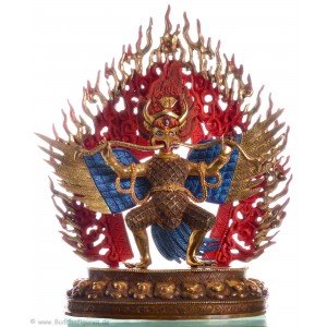 Garuda 27 cm partly fire gilded