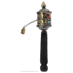 Prayer wheel old looking - copper 11,5 cm