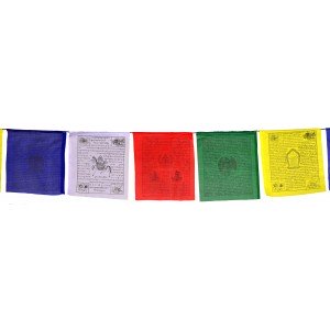 Prayer flag  (25 flags) 650 cm Kalachakra premium