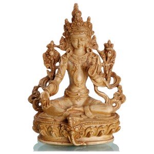Green Tara 16 cm Resin bone