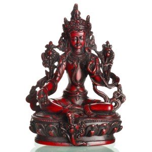 Green Tara Statue 15 cm Resin
