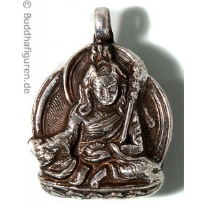 Silver Pendant Guru Rimpoche - Padmasambhava 25 mm