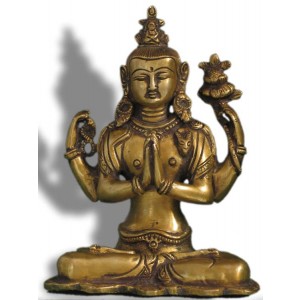 Avalokiteshvara - Chenrezi 16 cm Buddha Statue