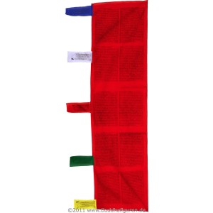 Prayer flag red Standard