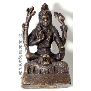 Statue mini Shiva sitting sacrified