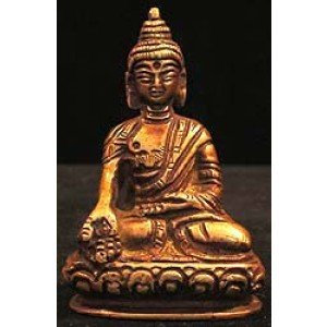 Ratnasambhava 8 cm brass