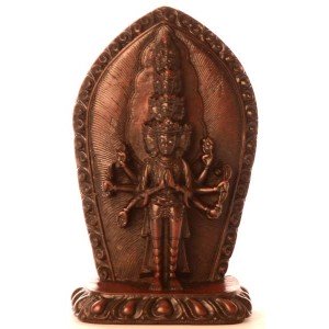 Avalokiteshvara - Chenrezi 12,5 cm Buddha Statue  Resin