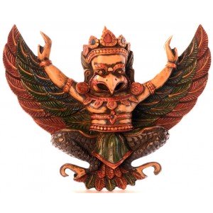 Garuda Mask Resin coloured