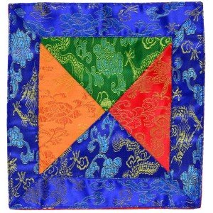 Altar Puja Table Cloth - 19 cm x 19 cm
