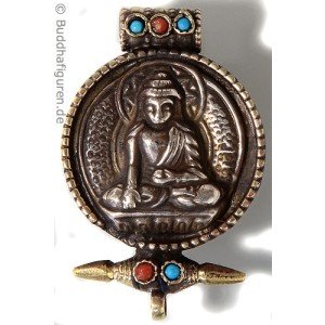 Pendant Shakyamuni Ghau medallion