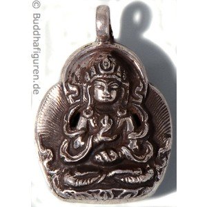 Silver Pendant Vajrasattva 25 mm