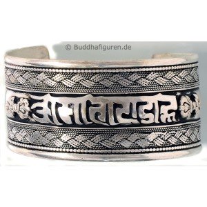 Bracelet (bangle)  2 - width ca. 35 mm - with omanipemehum