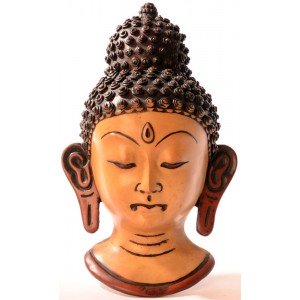 Buddha Mask 23 cm Resin