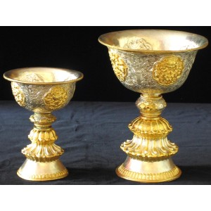 Dipa - Butteroil Lamp silver fire-gilding