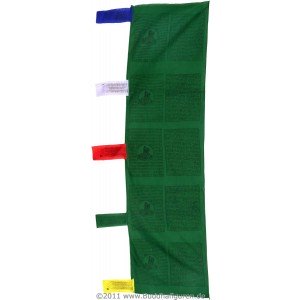 Prayer flag Standard Green Tara