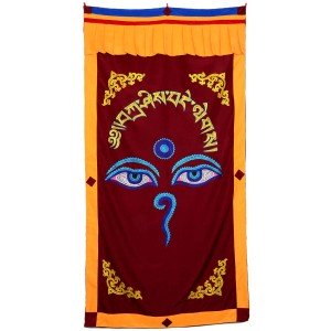 Door cover  Buddha Eyes