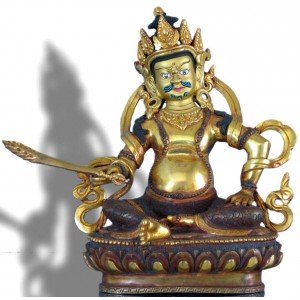 Virudhaka sitting Digpala 20 cm buddha figure