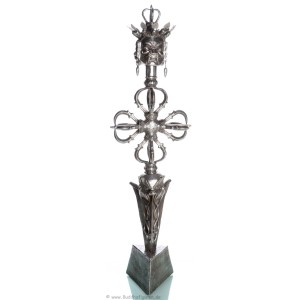 Phurba - Iron with Silver Finishing 122cm
