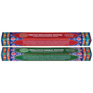  Set of 2  Incense Himalayan Herbal - Tibetan Monastry