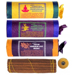 Tibetan Incense - Set of 3 Tibetan Mokchhya - Spikenard - Himalayan Spice Incense  