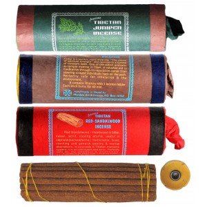 Tibetan Incense - Set of 3 Cedar- Sandelwood Incense