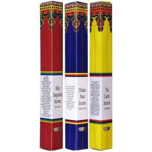 Incense Set of 3 Tibetan Peace - The Earth - Ribo