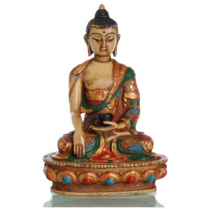 Shakyamuni 20 cm  Resin painted