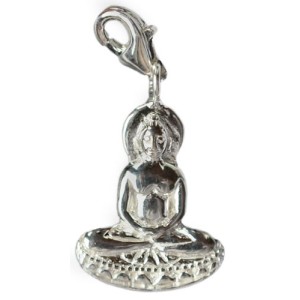 Silber Pendant Amitabha Buddha  29mm