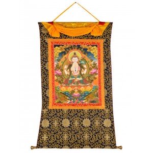 Thangka - Chenresig - Avalokitesvara 82 x 112 cm
