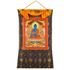 Thangka Medicine Buddha  72 x 114cm